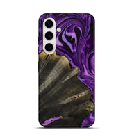 Galaxy S25 Wood Live Edge Phone Case - Toccara (Purple, 799689)