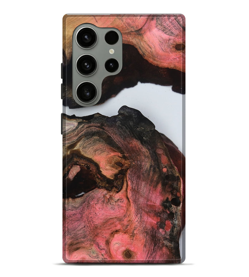 Galaxy S24 Ultra Wood Live Edge Phone Case - Glynis (Clear, 799690)