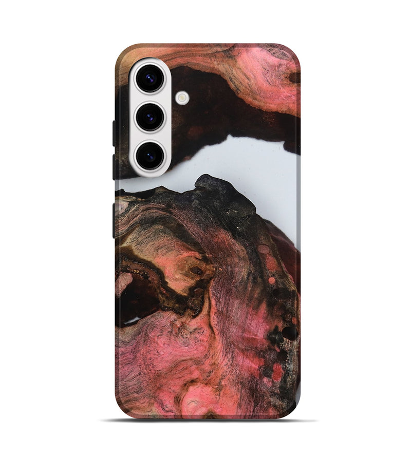 Galaxy S25 Wood Live Edge Phone Case - Glynis (Clear, 799690)