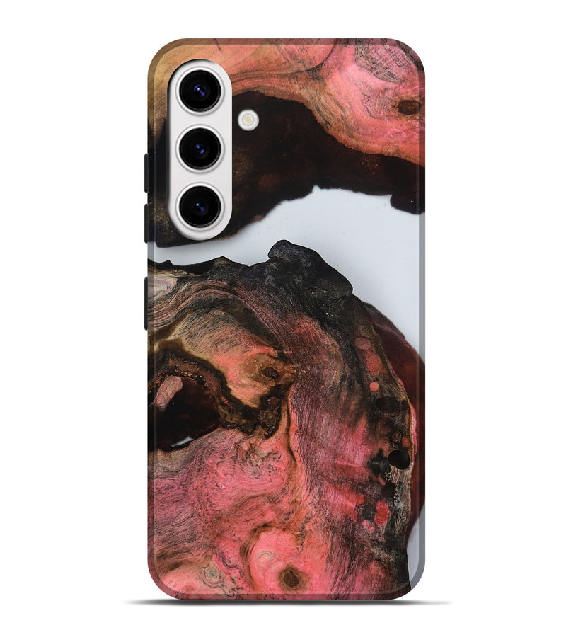 Galaxy S25 Plus Wood Live Edge Phone Case - Glynis (Clear, 799690)