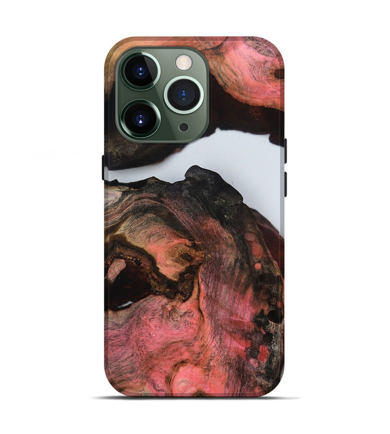iPhone 13 Pro Wood Live Edge Phone Case - Glynis (Clear, 799690)