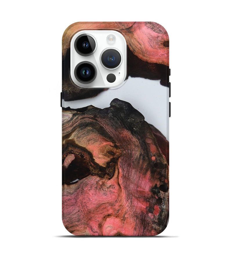iPhone 15 Pro Wood Live Edge Phone Case - Glynis (Clear, 799690)