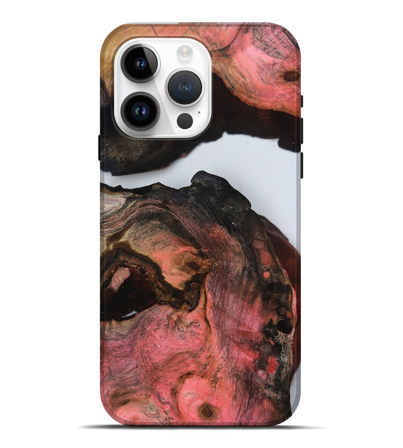 iPhone 15 Pro Max Wood Live Edge Phone Case - Glynis (Clear, 799690)
