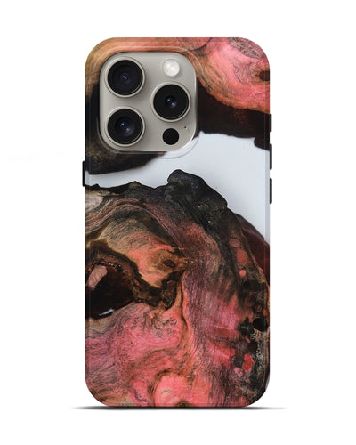 iPhone 16 Pro Wood Live Edge Phone Case - Glynis (Clear, 799690)