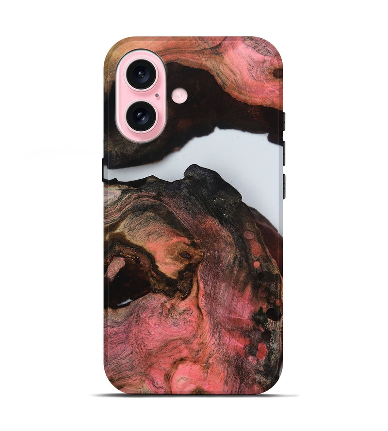 iPhone 17 Wood Live Edge Phone Case - Glynis (Clear, 799690)