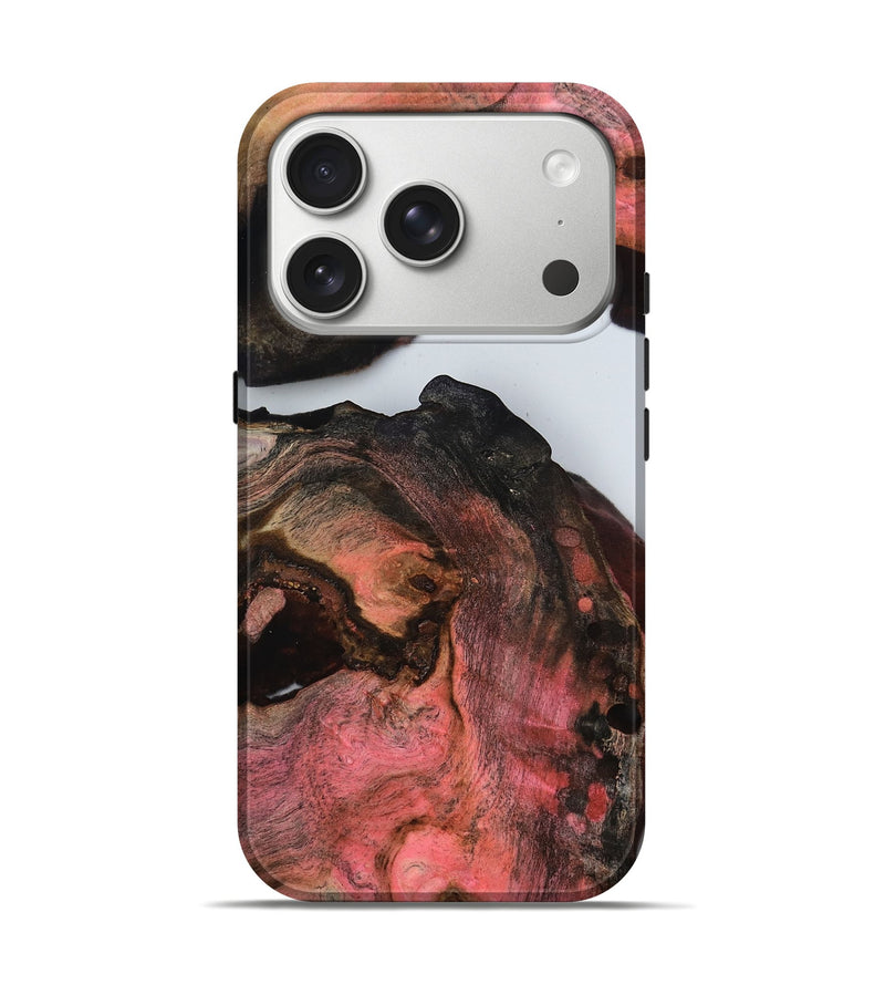 iPhone 17 Pro Wood Live Edge Phone Case - Glynis (Clear, 799690)