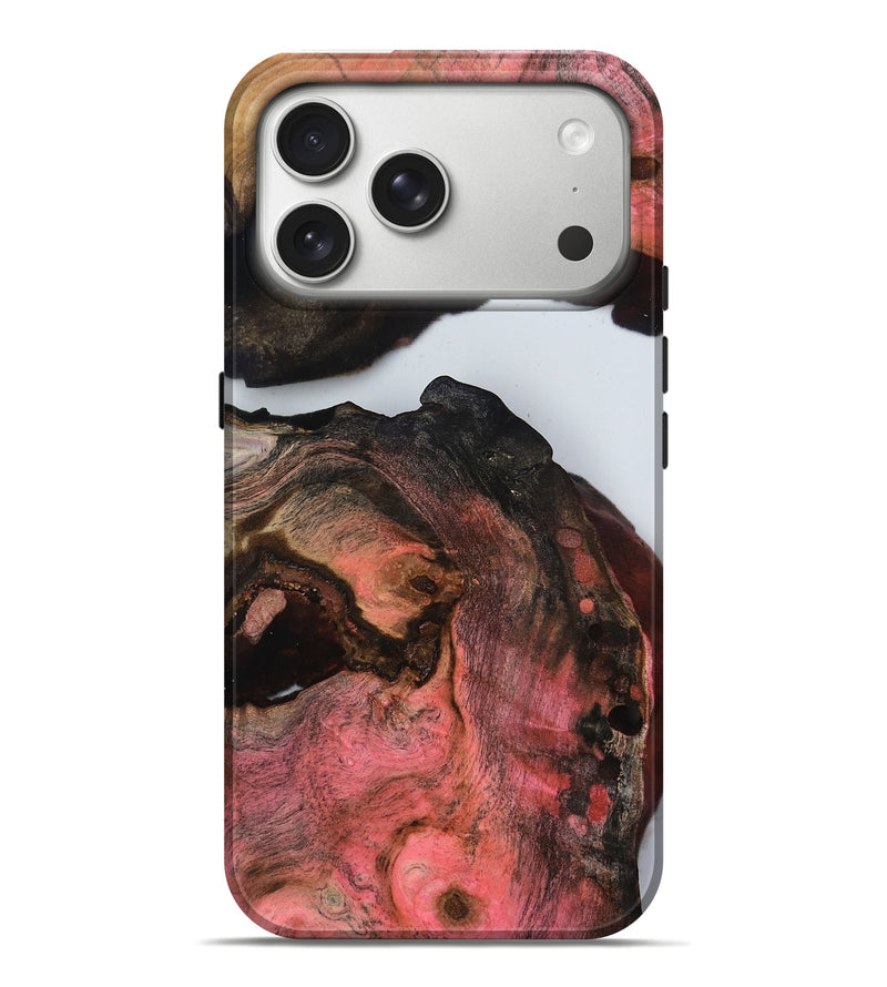 iPhone 17 Pro Max Wood Live Edge Phone Case - Glynis (Clear, 799690)