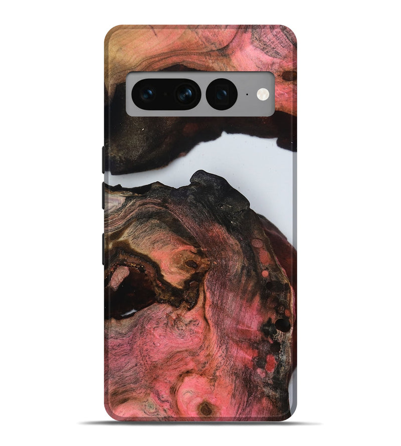 Pixel 7 Pro Wood Live Edge Phone Case - Glynis (Clear, 799690)