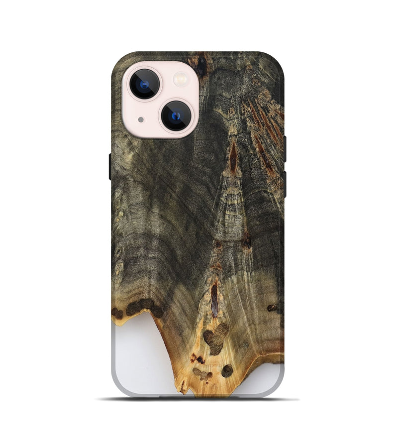 iPhone 13 mini Wood Live Edge Phone Case - Jada (Clear, 799691)