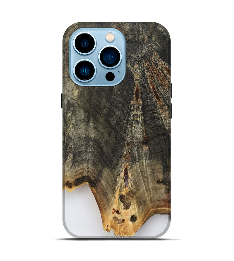 iPhone 14 Pro Wood Live Edge Phone Case - Jada (Clear, 799691)