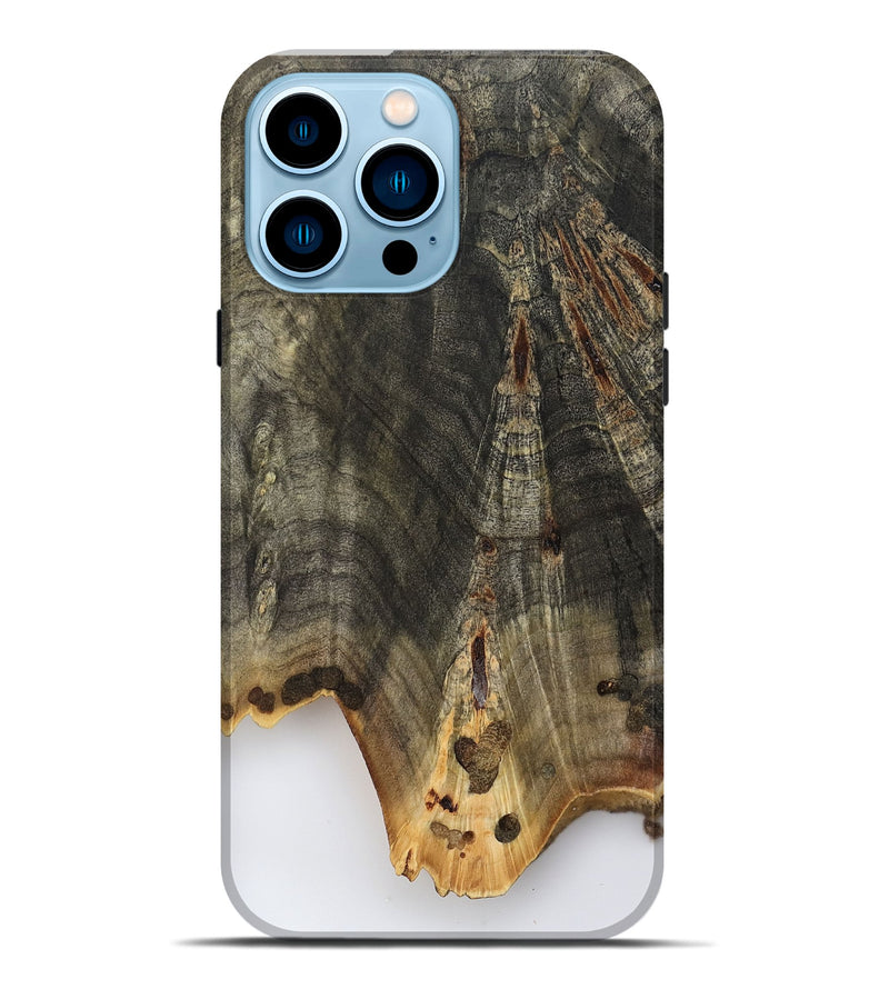 iPhone 14 Pro Max Wood Live Edge Phone Case - Jada (Clear, 799691)