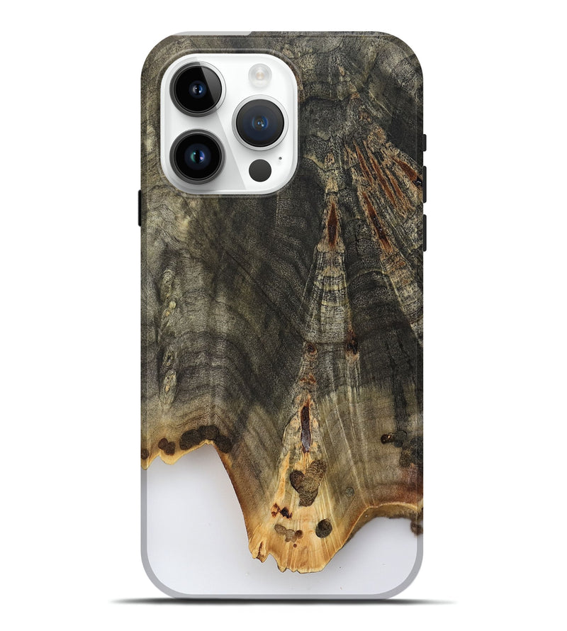 iPhone 15 Pro Max Wood Live Edge Phone Case - Jada (Clear, 799691)