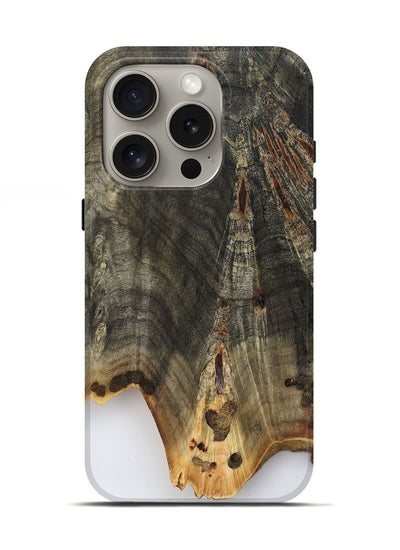 iPhone 16 Pro Wood Live Edge Phone Case - Jada (Clear, 799691)