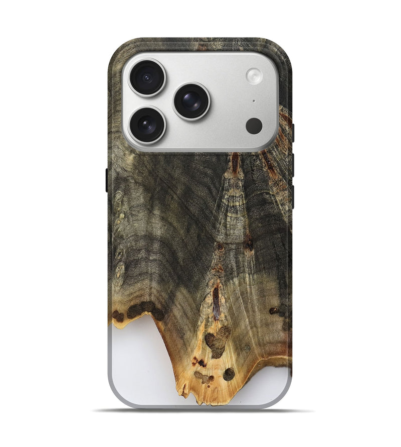 iPhone 17 Pro Wood Live Edge Phone Case - Jada (Clear, 799691)