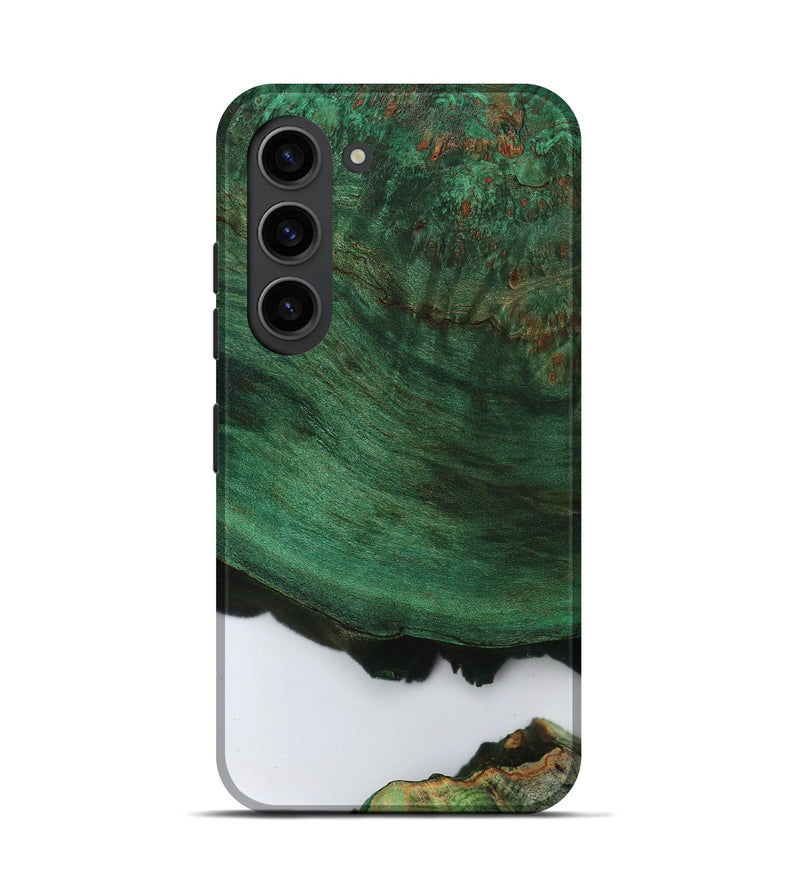 Galaxy S23 Wood Live Edge Phone Case - Elden (Clear, 799694)