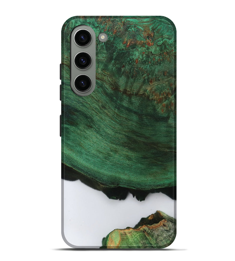 Galaxy S23 Plus Wood Live Edge Phone Case - Elden (Clear, 799694)