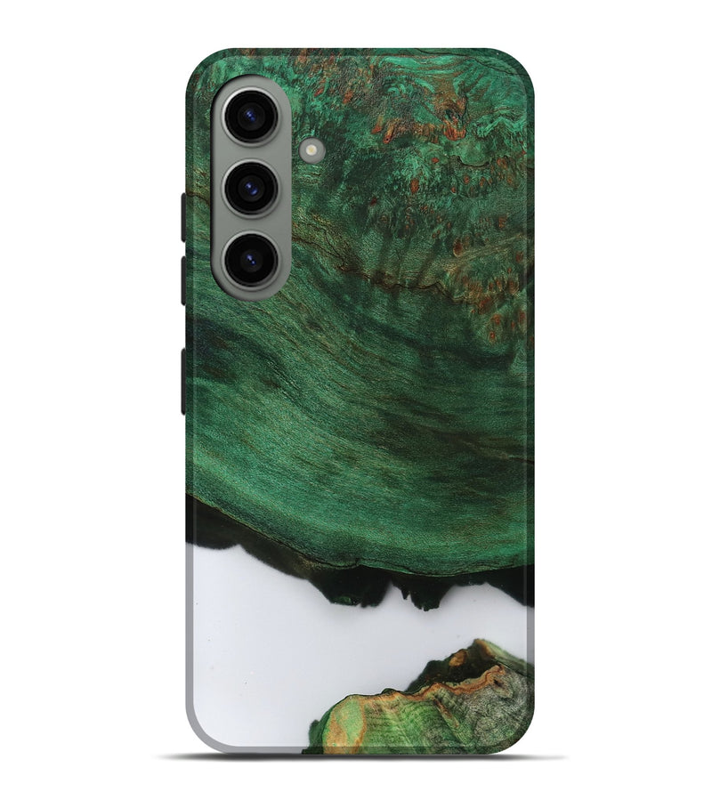 Galaxy S24 Plus Wood Live Edge Phone Case - Elden (Clear, 799694)