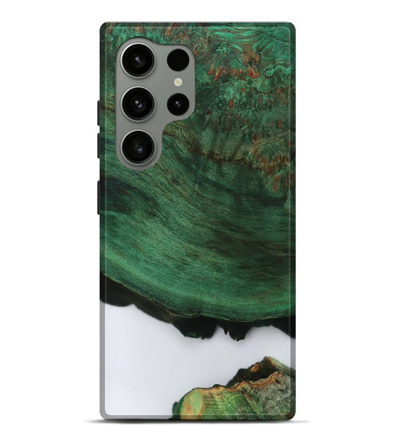 Galaxy S24 Ultra Wood Live Edge Phone Case - Elden (Clear, 799694)