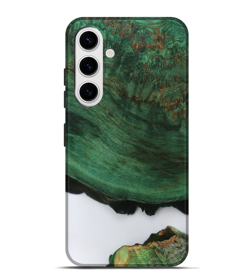 Galaxy S25 Plus Wood Live Edge Phone Case - Elden (Clear, 799694)