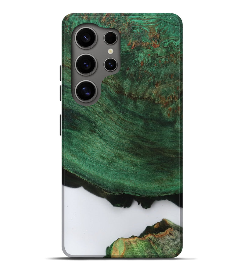 Galaxy S25 Ultra Wood Live Edge Phone Case - Elden (Clear, 799694)