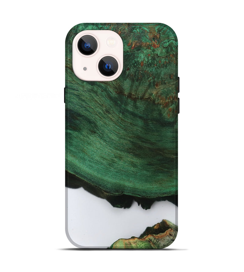 iPhone 13 Wood Live Edge Phone Case - Elden (Clear, 799694)