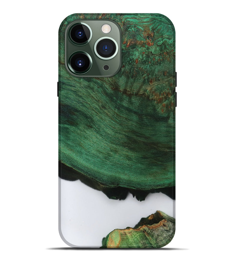 iPhone 13 Pro Max Wood Live Edge Phone Case - Elden (Clear, 799694)