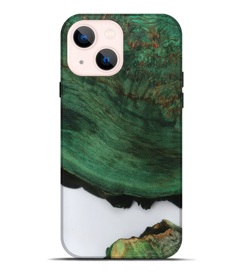 iPhone 14 Plus Wood Live Edge Phone Case - Elden (Clear, 799694)