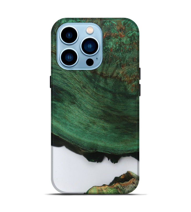 iPhone 14 Pro Wood Live Edge Phone Case - Elden (Clear, 799694)