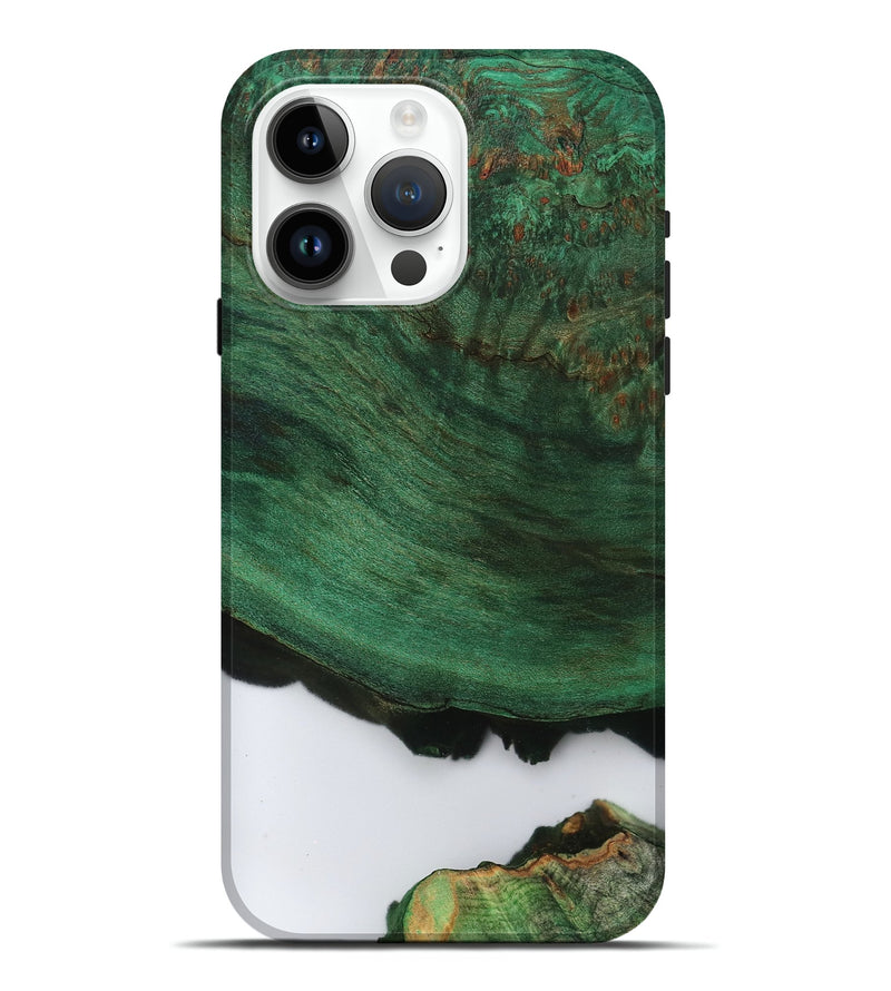 iPhone 15 Pro Max Wood Live Edge Phone Case - Elden (Clear, 799694)