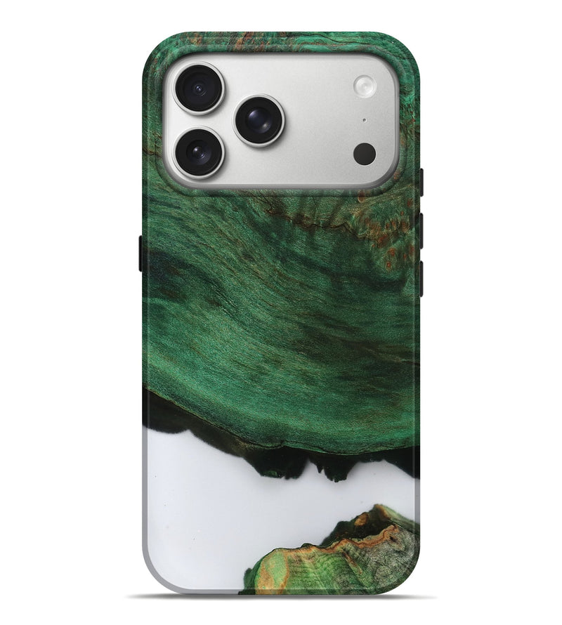 iPhone 17 Pro Max Wood Live Edge Phone Case - Elden (Clear, 799694)