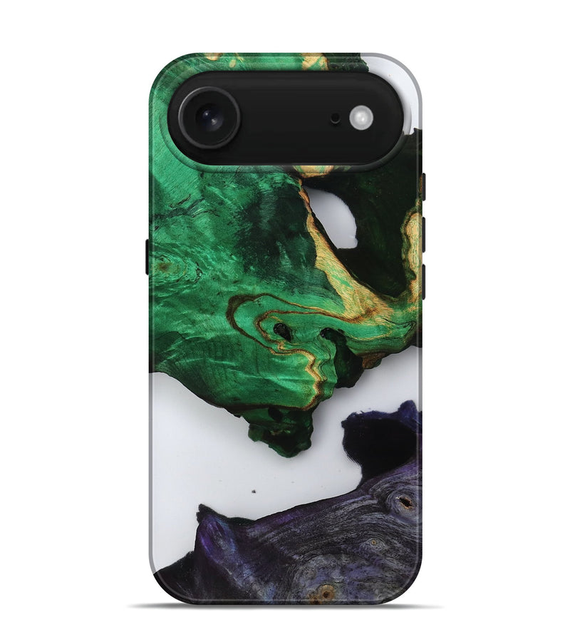 iPhone 17 Air Wood Live Edge Phone Case - Velva (Clear, 799695)