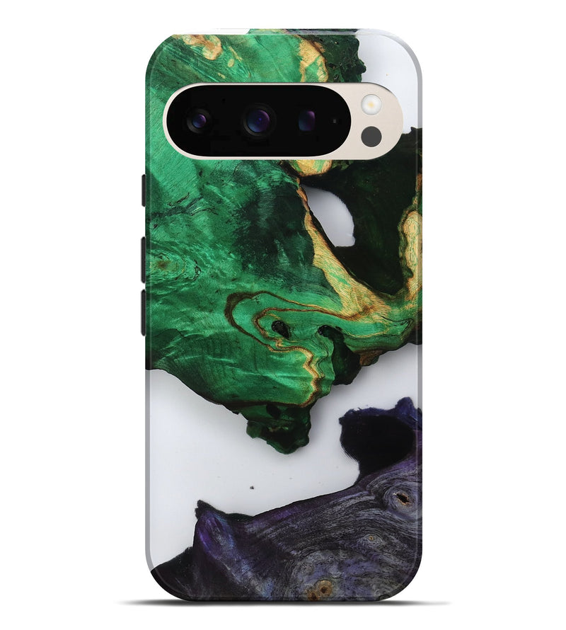 Pixel 10 Pro XL Wood Live Edge Phone Case - Velva (Clear, 799695)