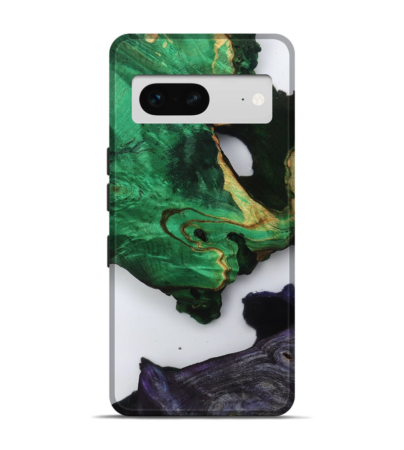 Pixel 7 Wood Live Edge Phone Case - Velva (Clear, 799695)