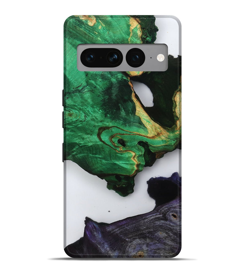 Pixel 7 Pro Wood Live Edge Phone Case - Velva (Clear, 799695)