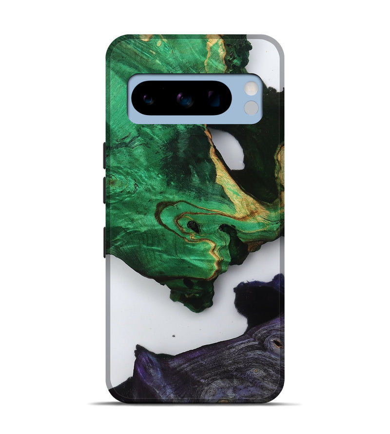 Pixel 8 Pro Wood Live Edge Phone Case - Velva (Clear, 799695)