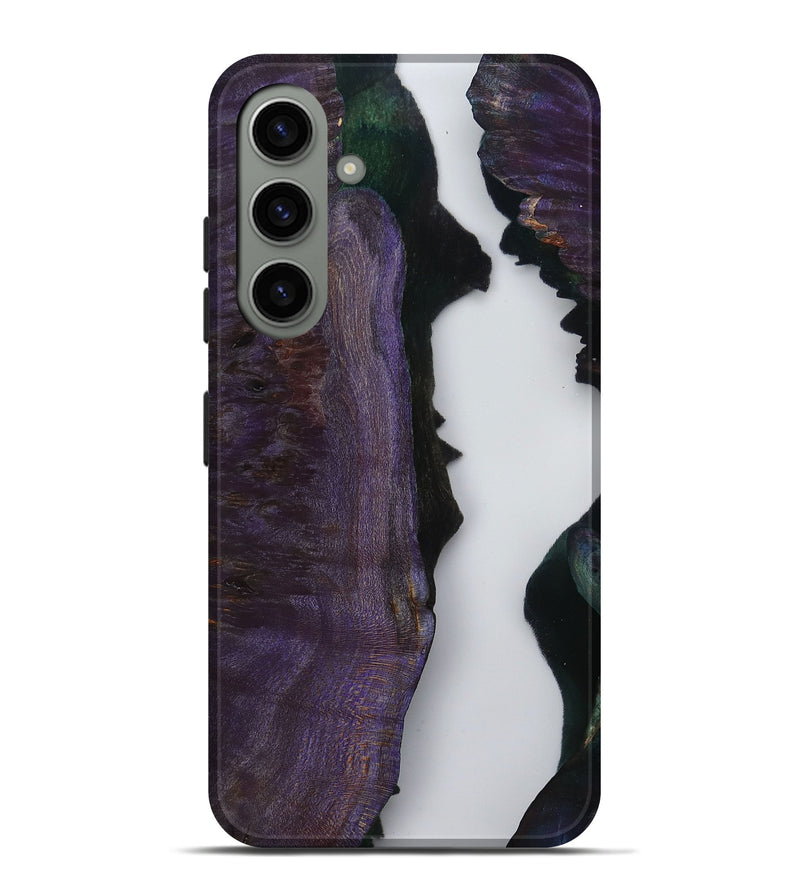 Galaxy S24 Plus Wood Live Edge Phone Case - Latonia (Clear, 799696)