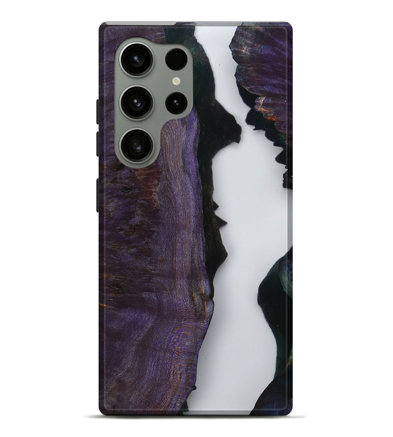 Galaxy S24 Ultra Wood Live Edge Phone Case - Latonia (Clear, 799696)