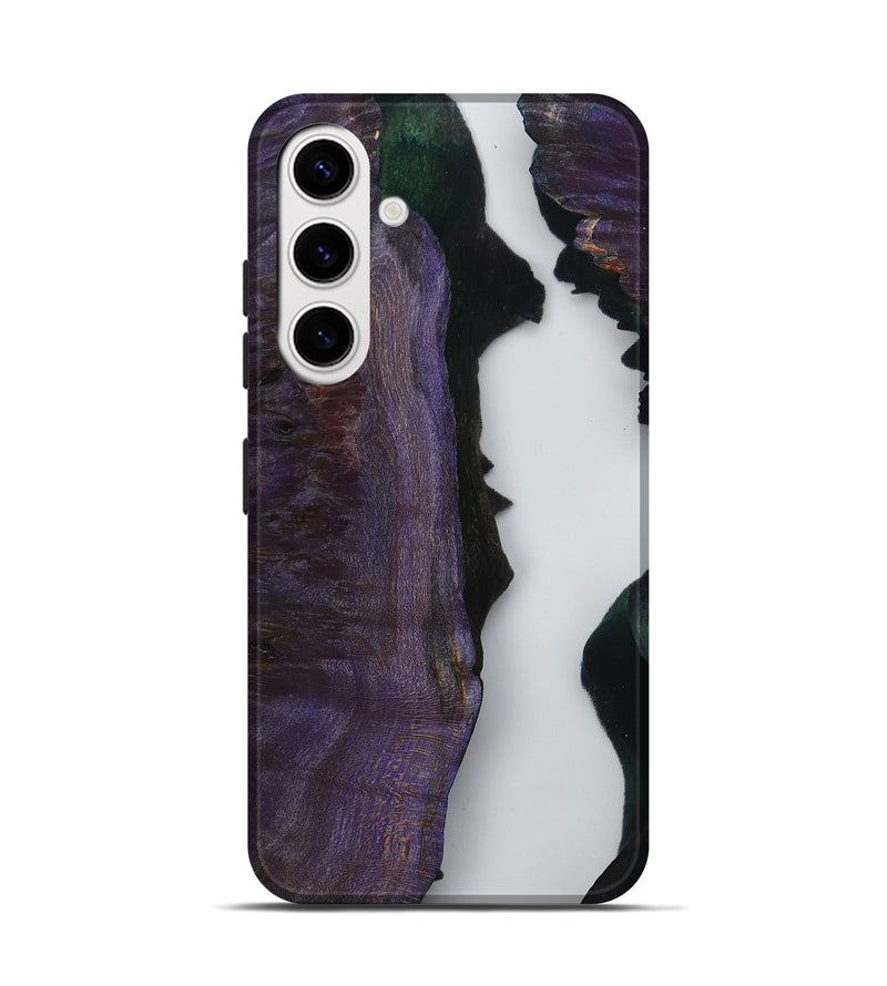 Galaxy S25 Wood Live Edge Phone Case - Latonia (Clear, 799696)