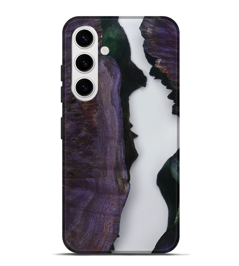 Galaxy S25 Plus Wood Live Edge Phone Case - Latonia (Clear, 799696)