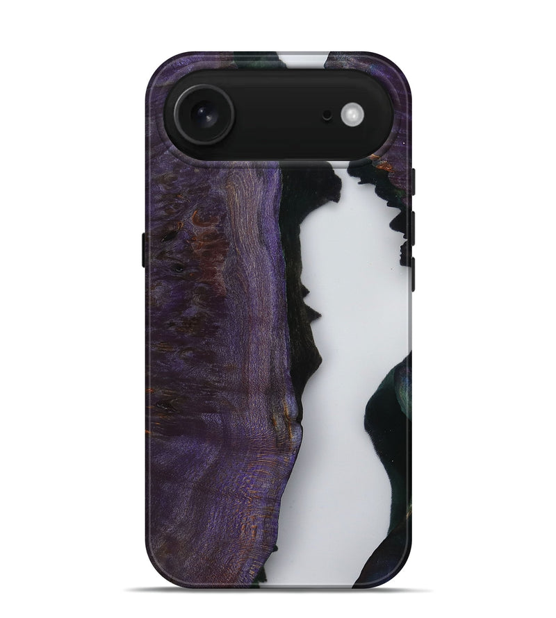 iPhone 17 Air Wood Live Edge Phone Case - Latonia (Clear, 799696)