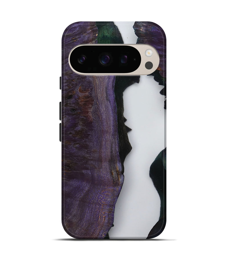 Pixel 10 Pro Wood Live Edge Phone Case - Latonia (Clear, 799696)