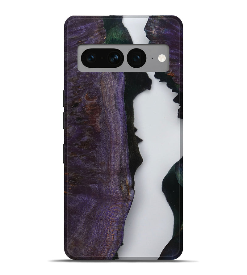 Pixel 7 Pro Wood Live Edge Phone Case - Latonia (Clear, 799696)