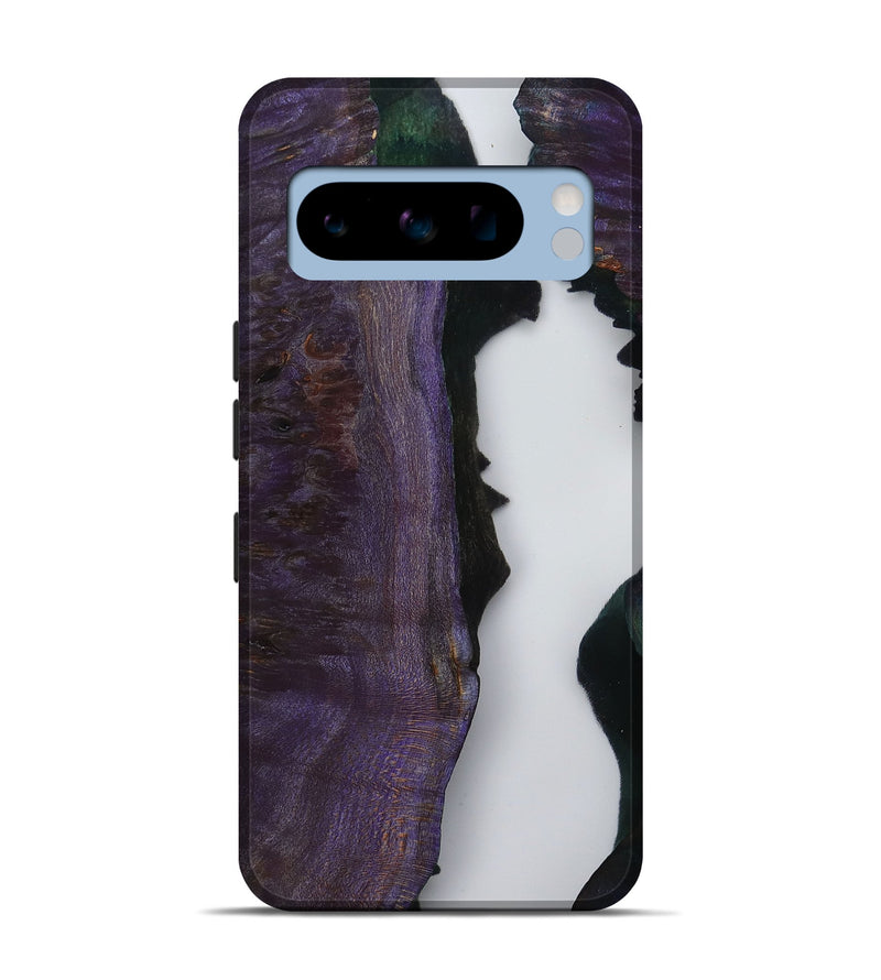 Pixel 8 Pro Wood Live Edge Phone Case - Latonia (Clear, 799696)