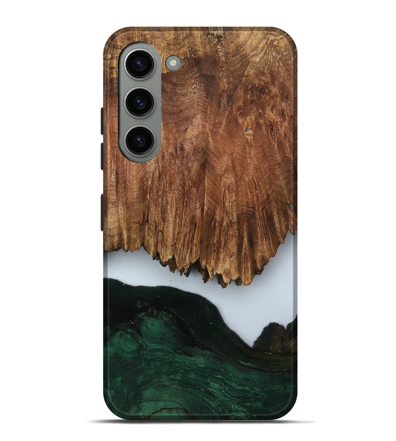 Galaxy S23 Plus Wood Live Edge Phone Case - Nat (Clear, 799700)
