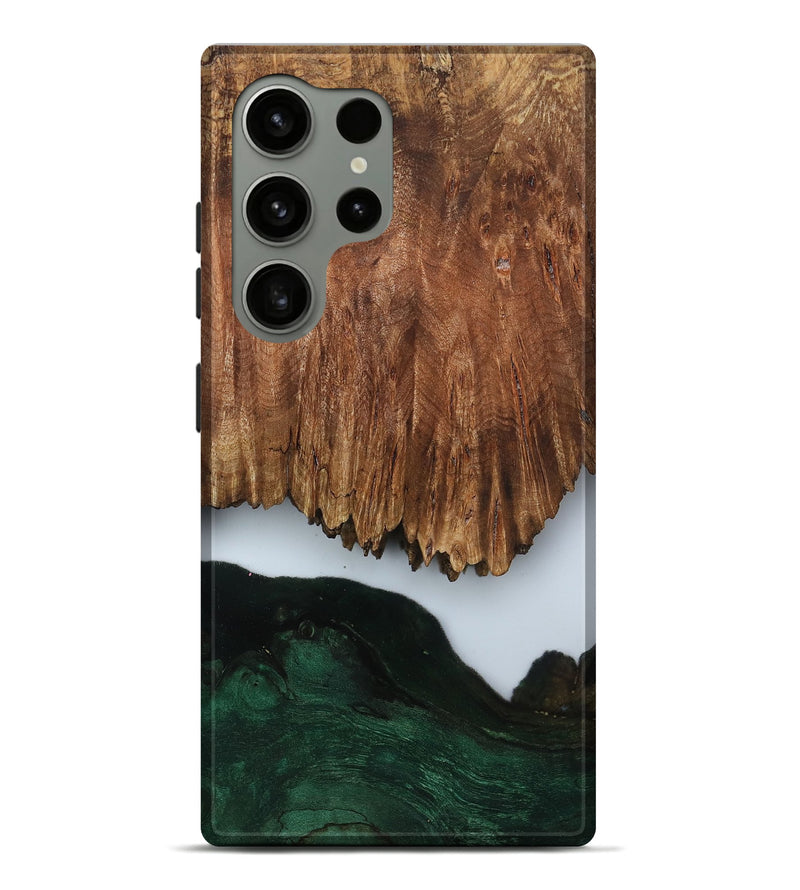 Galaxy S24 Ultra Wood Live Edge Phone Case - Nat (Clear, 799700)