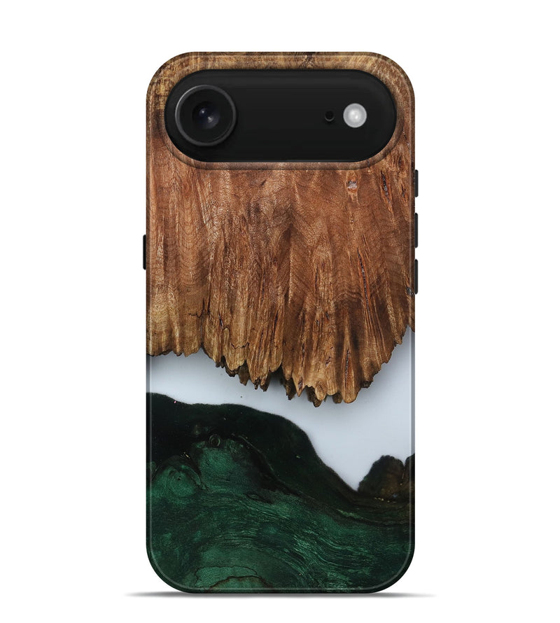 iPhone 17 Air Wood Live Edge Phone Case - Nat (Clear, 799700)