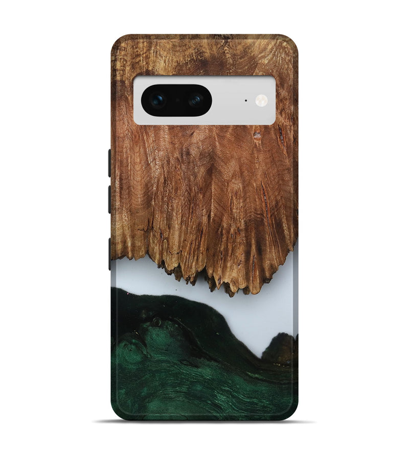 Pixel 7 Wood Live Edge Phone Case - Nat (Clear, 799700)