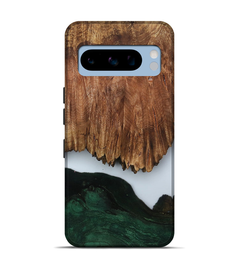 Pixel 8 Pro Wood Live Edge Phone Case - Nat (Clear, 799700)