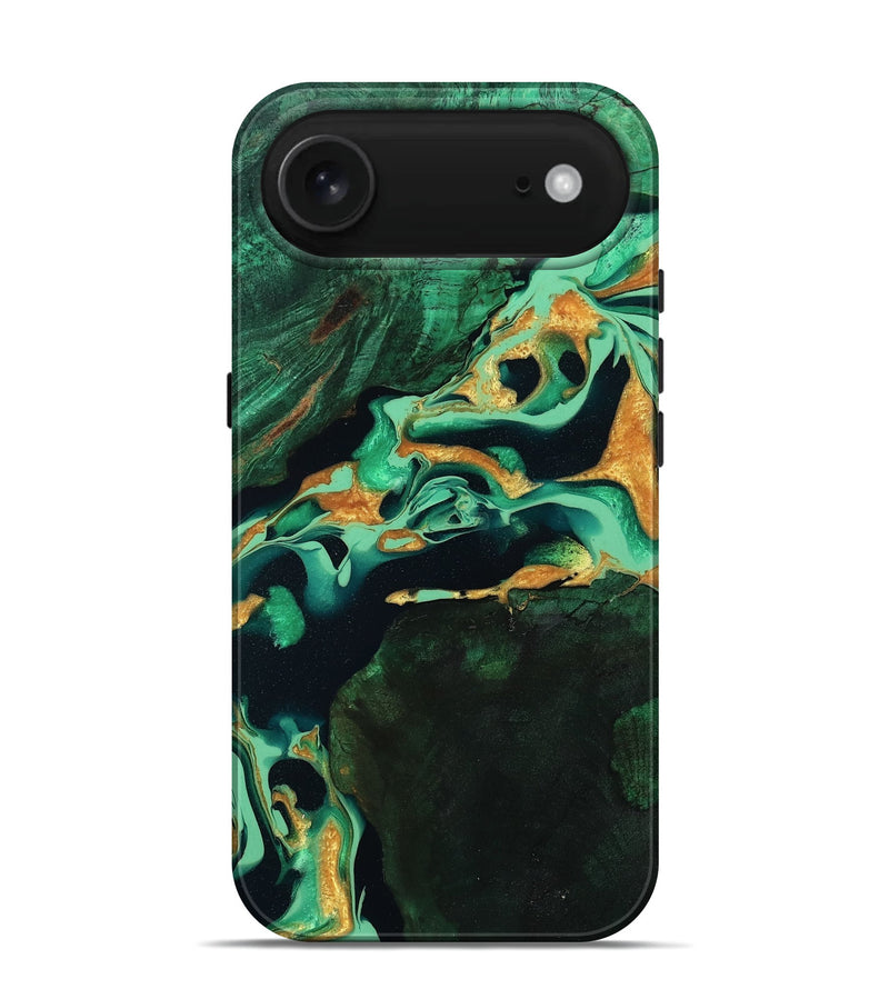 iPhone 17 Air Wood Live Edge Phone Case - Roland (Green, 799701)