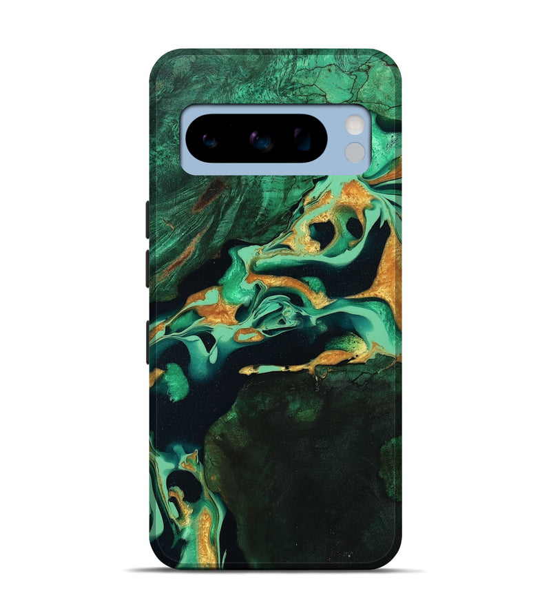 Pixel 8 Pro Wood Live Edge Phone Case - Roland (Green, 799701)